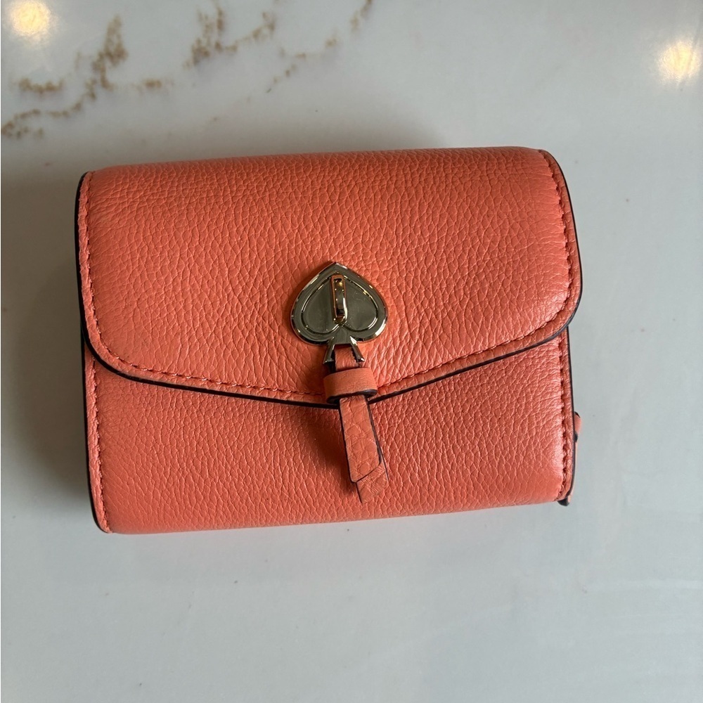 Kate spade coral mini wallet